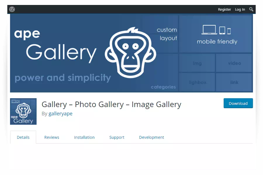 Gallery by WP Ape