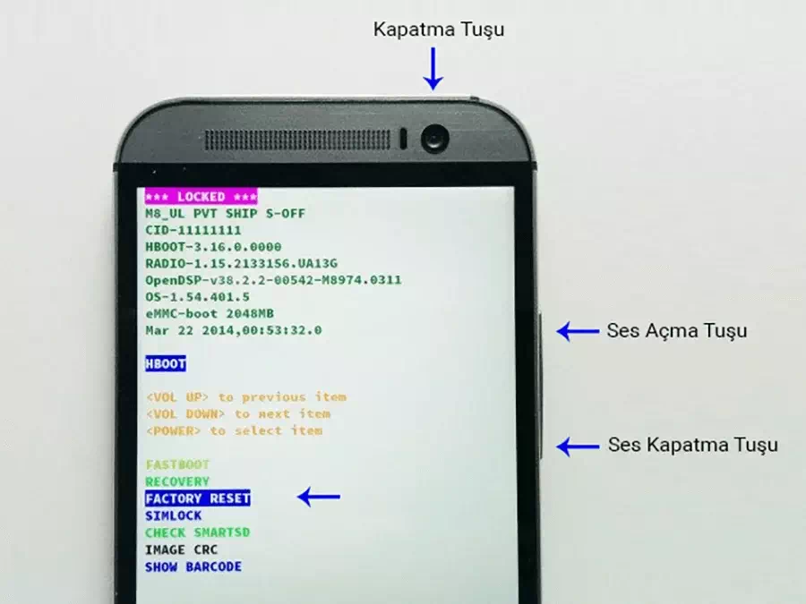 HTC ONE M8 Ekran Otomatik Döndürme Sorunu