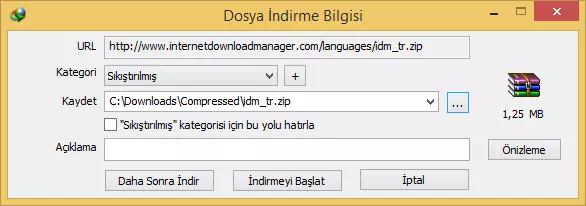 Internet Download Manager Kurulumu ve Kullanımı