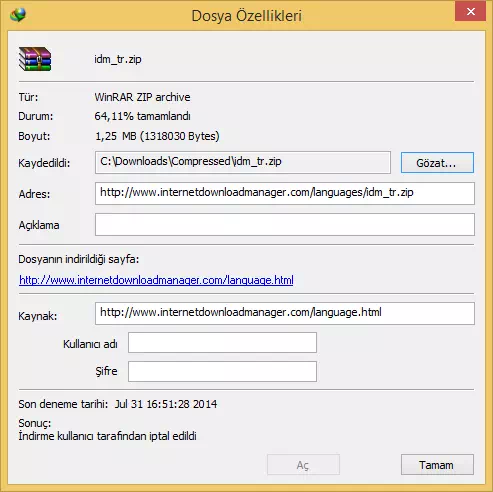 Internet Download Manager Kurulumu ve Kullanımı