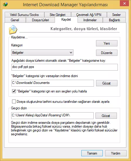 Internet Download Manager Kurulumu ve Kullanımı