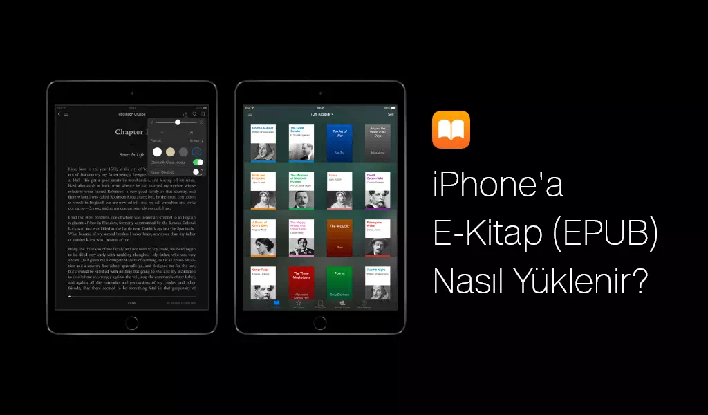 iPhone'a E-Kitap (EPUB) Nasıl Yüklenir?