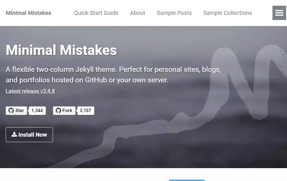 Minimal Mistakes Jekyll Teması
