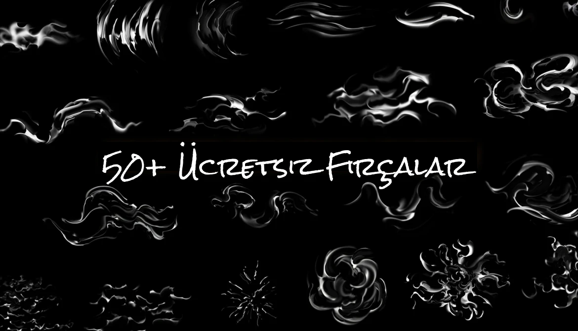 Adobe Photoshop için 50+ Ücretsiz Fırçalar