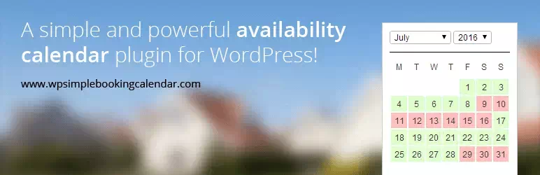 WP Simple Booking Calendar